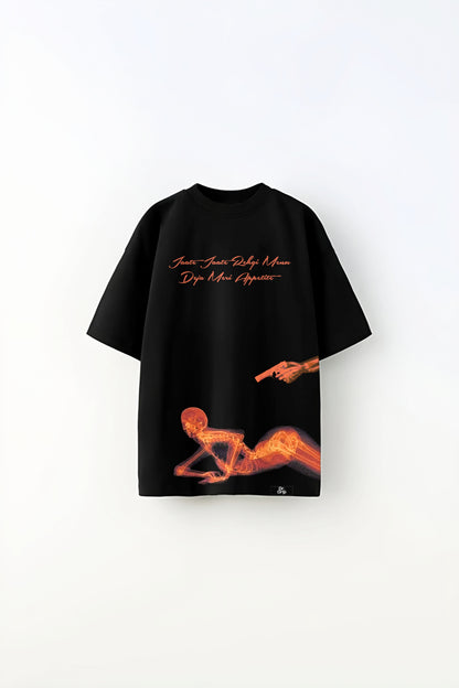 Bella X DRDRIP | Oversized Black Tee