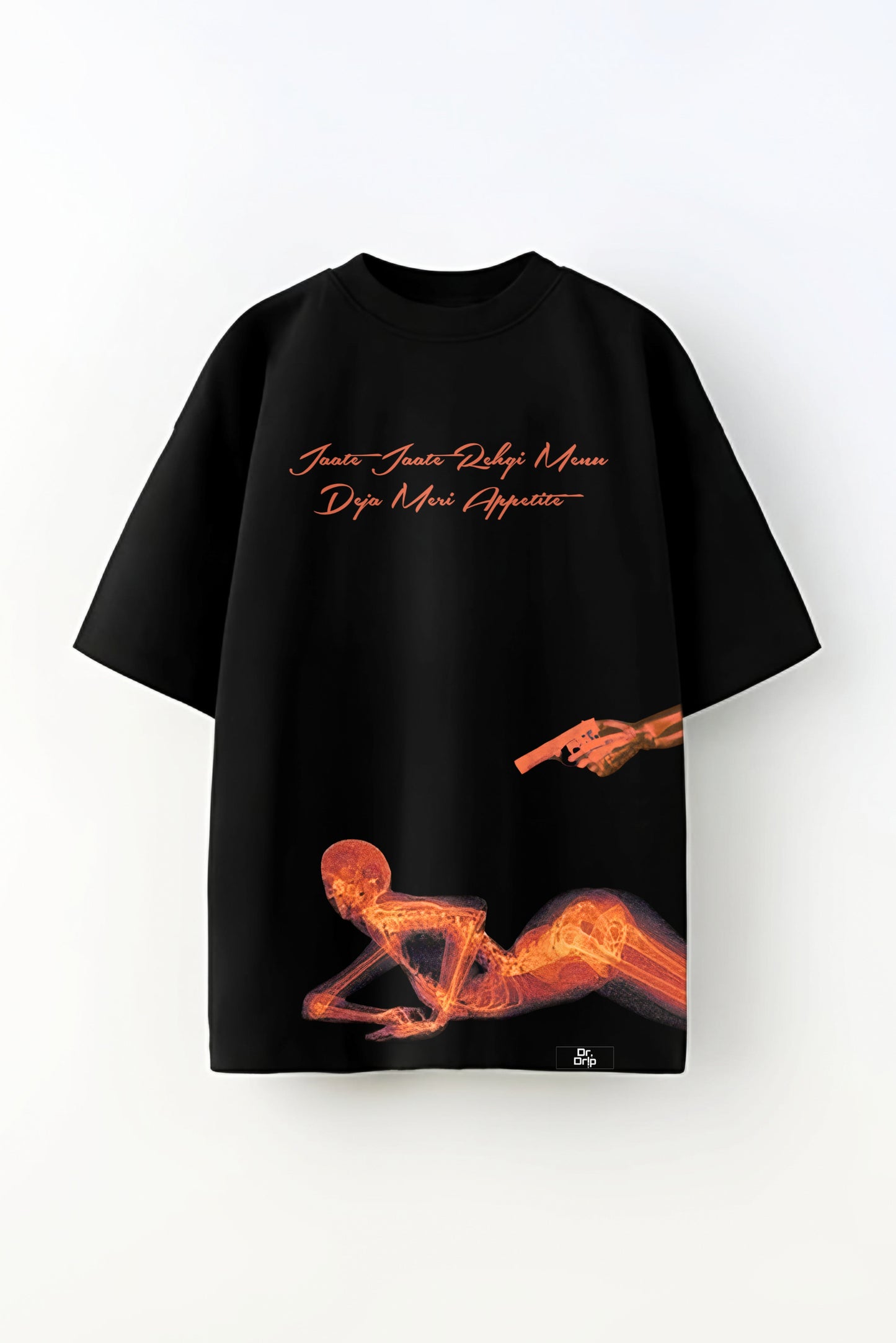 Bella X DRDRIP | Oversized Black Tee