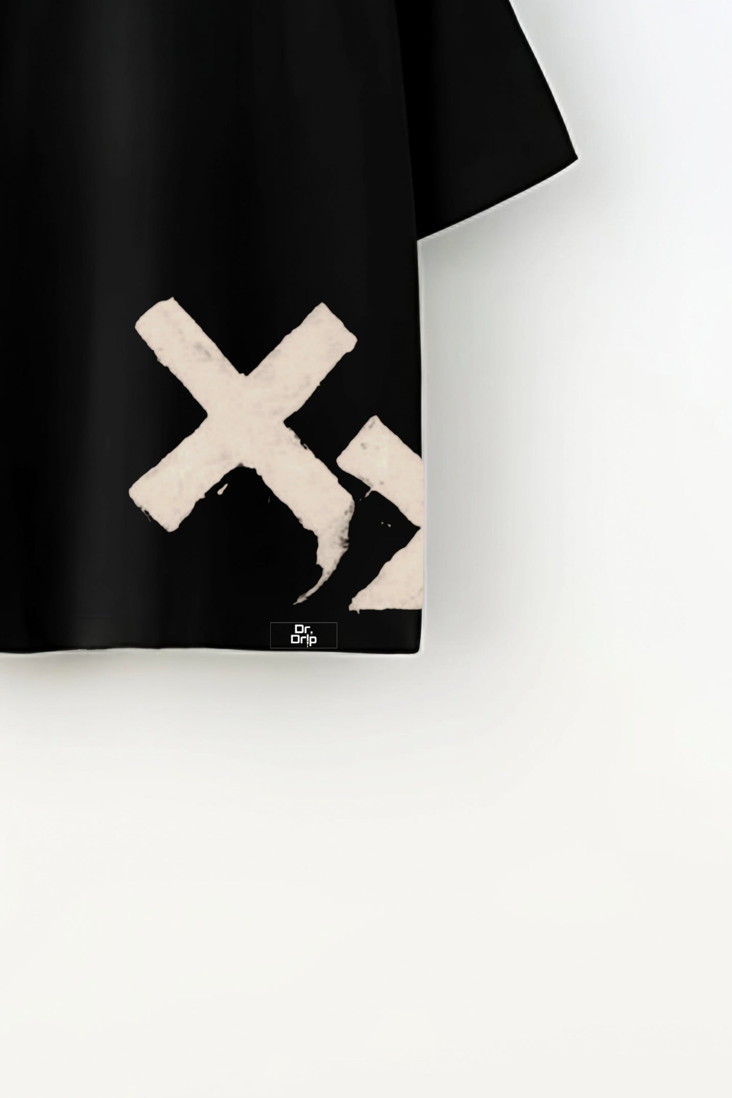 KING X DRDRIP | Bend down and kiss on the ring | Oversized Black Tee