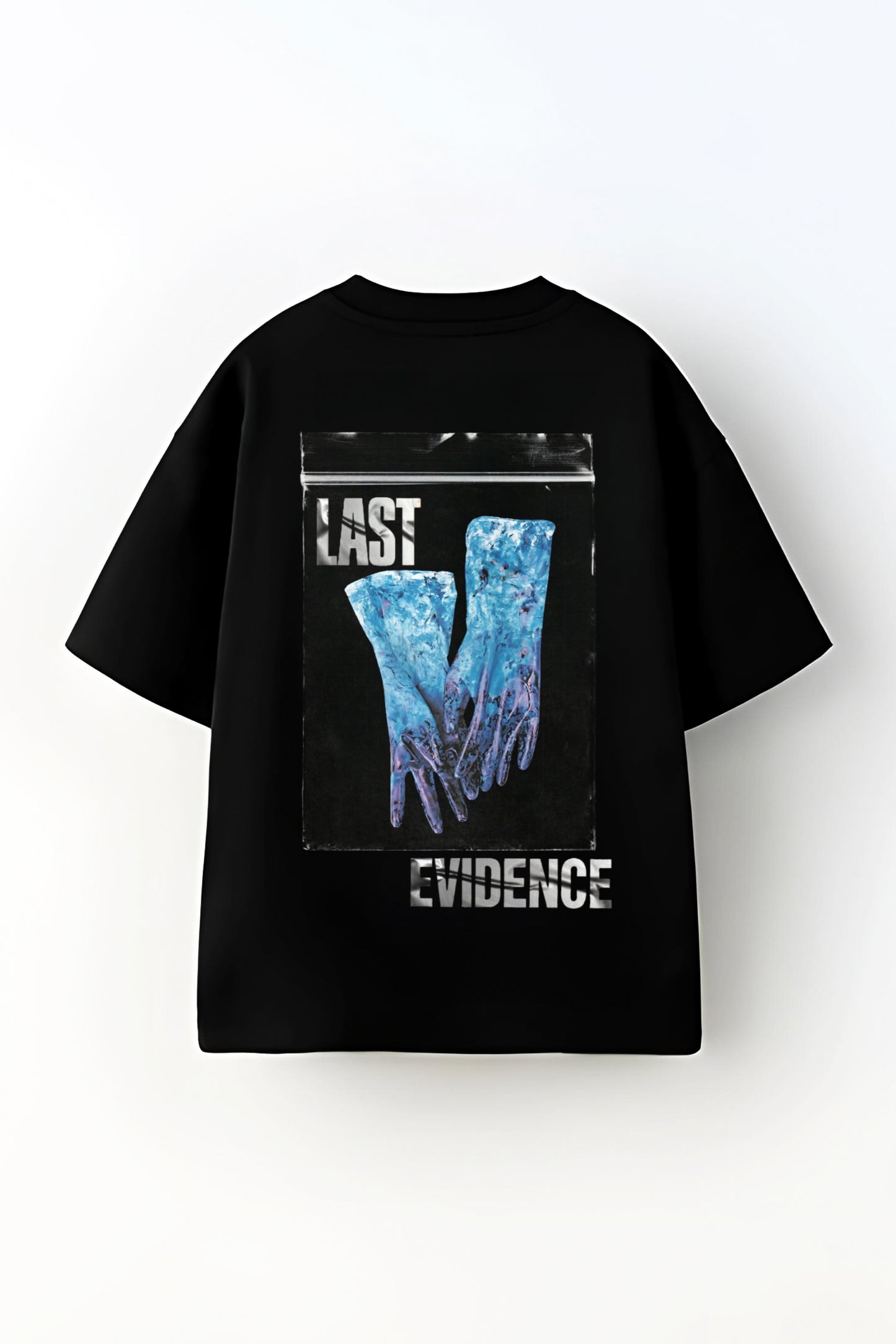 Last Evidence | Oversized Black Tee
