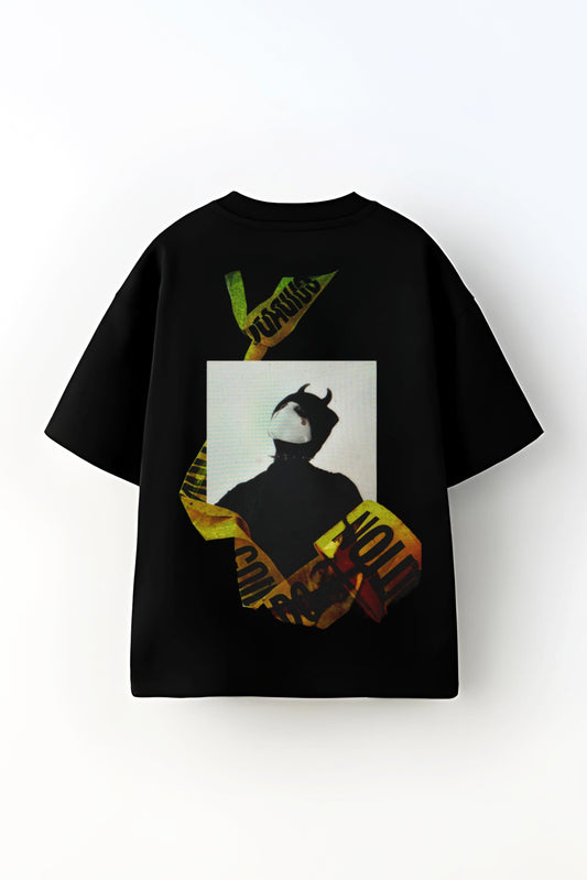 Raga X DRDRIP | Oversized Black Tee