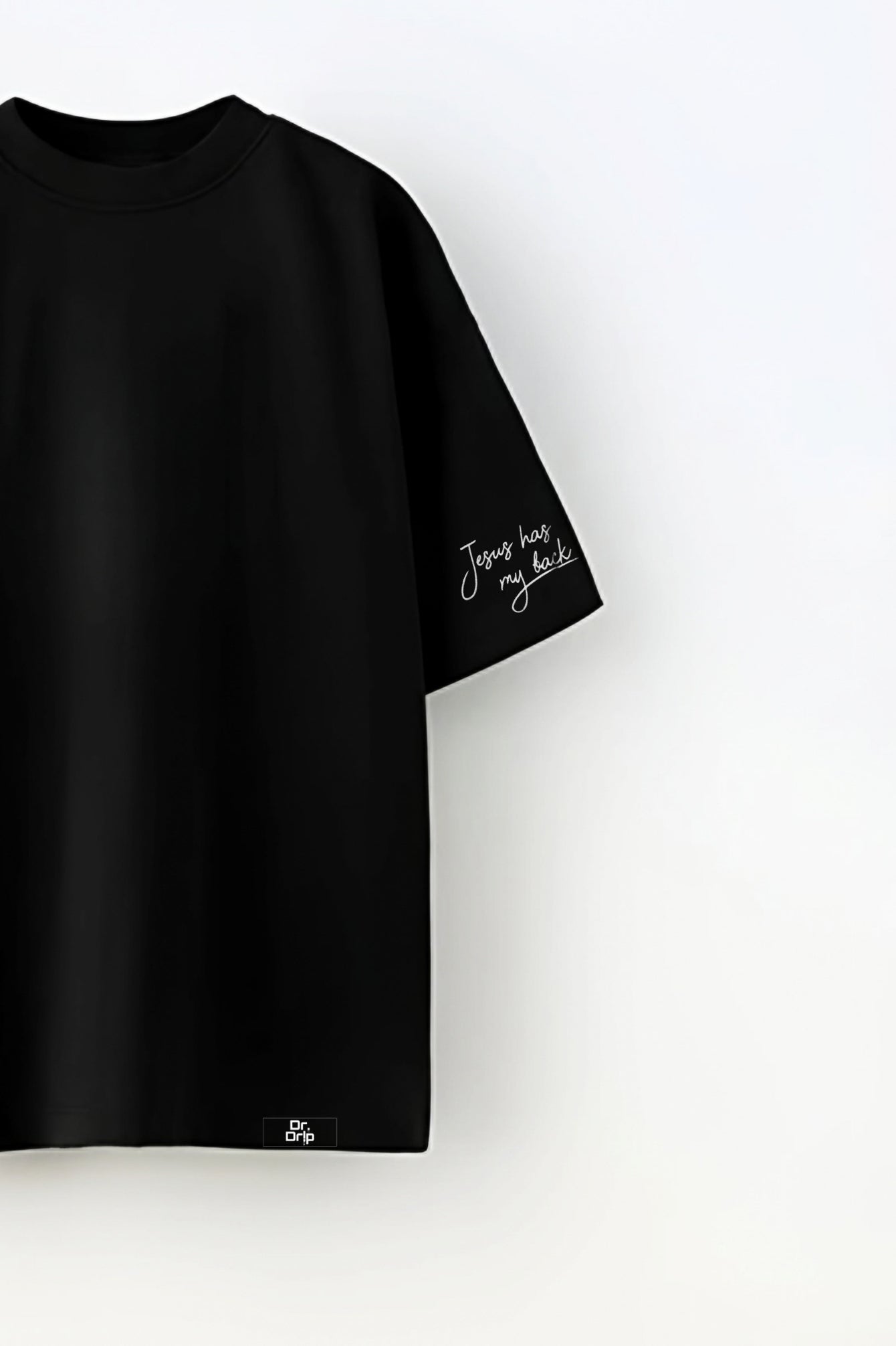 I.N.R.I | Oversized Black Tee