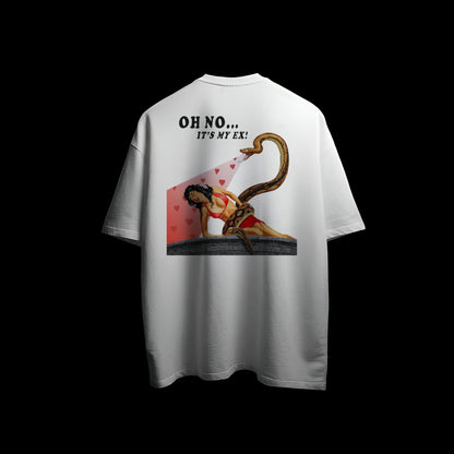 Oh No… IT’S MY EX! | Oversized White Tee
