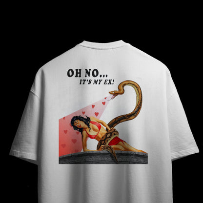 Oh No… IT’S MY EX! | Oversized White Tee