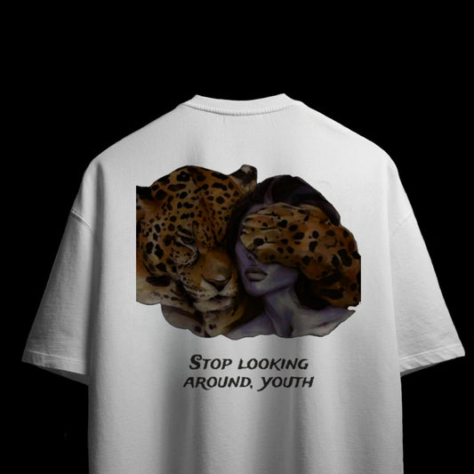 Slay | Oversized White Tee