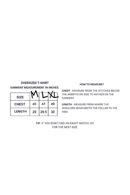 SM X DRDRIP | Oversized Black Tee