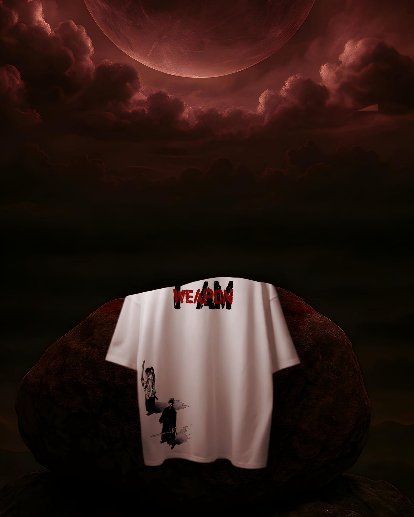 SM X DRDRIP | I AM WEAPON | OVERSIZED TSHIRT