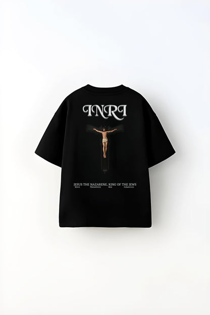 I.N.R.I | Oversized Black Tee