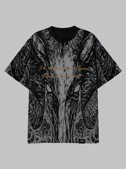 RR X DRDRIP | BLACK SHEEP OVERSIZED BLACK TSHIRT