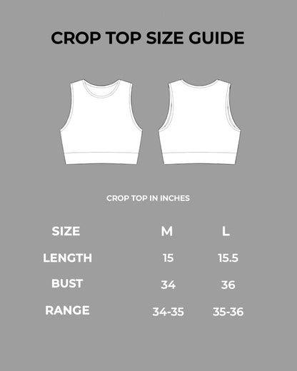 MYSTRIOUS RED LIPS CROP TOP