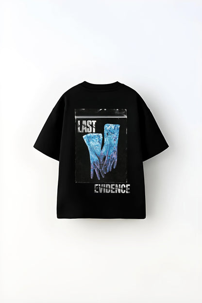 Last Evidence | Oversized Black Tee